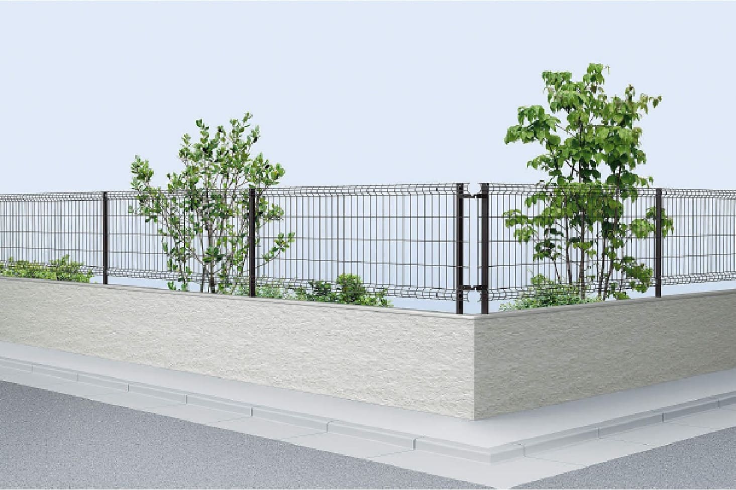 YKKのイーネットフェンスのイメージ画像