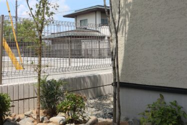 奈良県にて外構、お庭の工事
