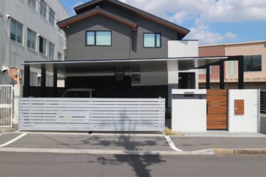 大阪府にて外構、お庭の工事