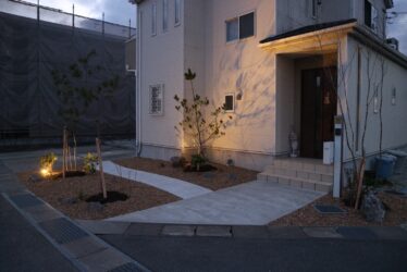 奈良県にて外構、お庭の工事